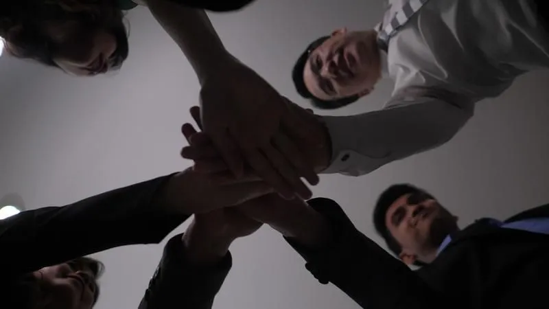 lager verpacken team